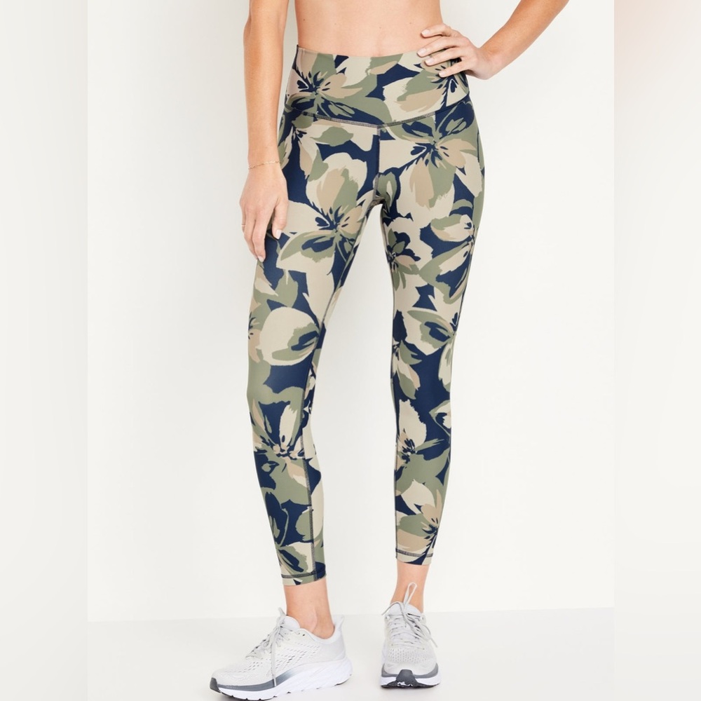 NWT Old Navy High-Waisted PowerSoft 7/8 Length Leggings